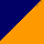 Navy Blue - Fluo Orange