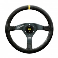 OD/1987/NN OMP Velocita 380mm Steering Wheel In Suede Leather & Black Spokes 