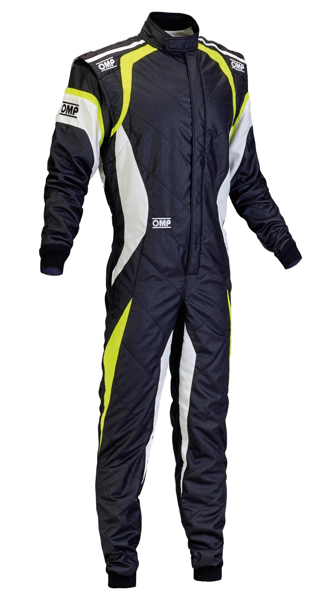 OMP IA0183708352 One S Racing Suit, Silver, Size 52 